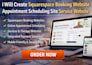 create squarespace booking website appointment scheduling site service website